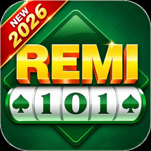 Remi 101 game app logo